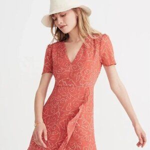 Madewell Posy Ruffle Dress